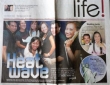 Straits Times life section page 1 and 2 “Heat wave” Radio 91.3FM launch - July 2006